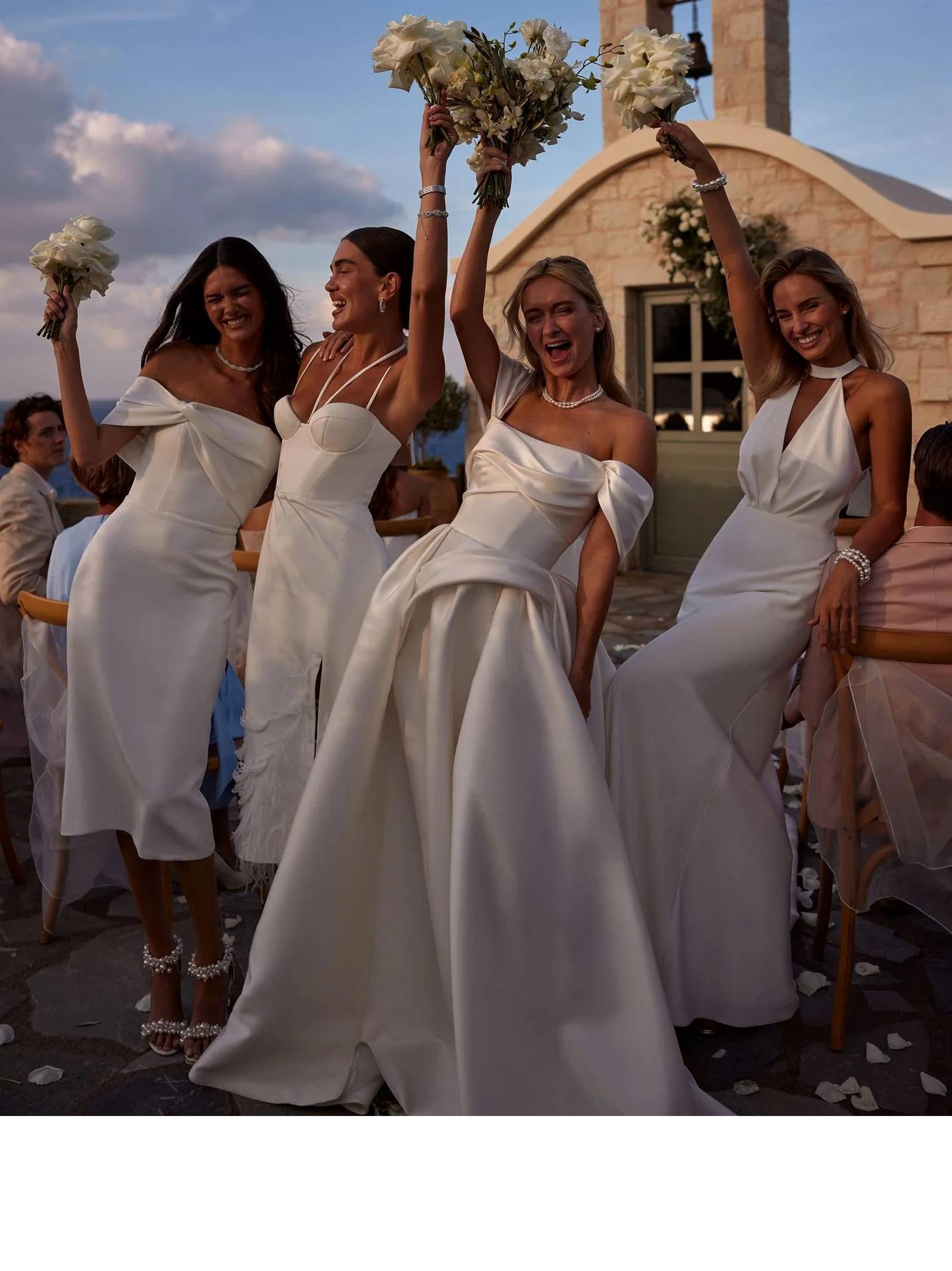 robes de mariée Milla Nova princesse bohème sirène et courte