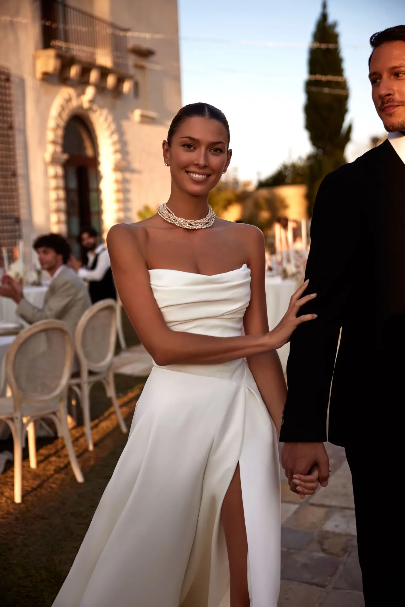 Robe de mariée trapèze bustier Milla Nova Lancaster Marseille