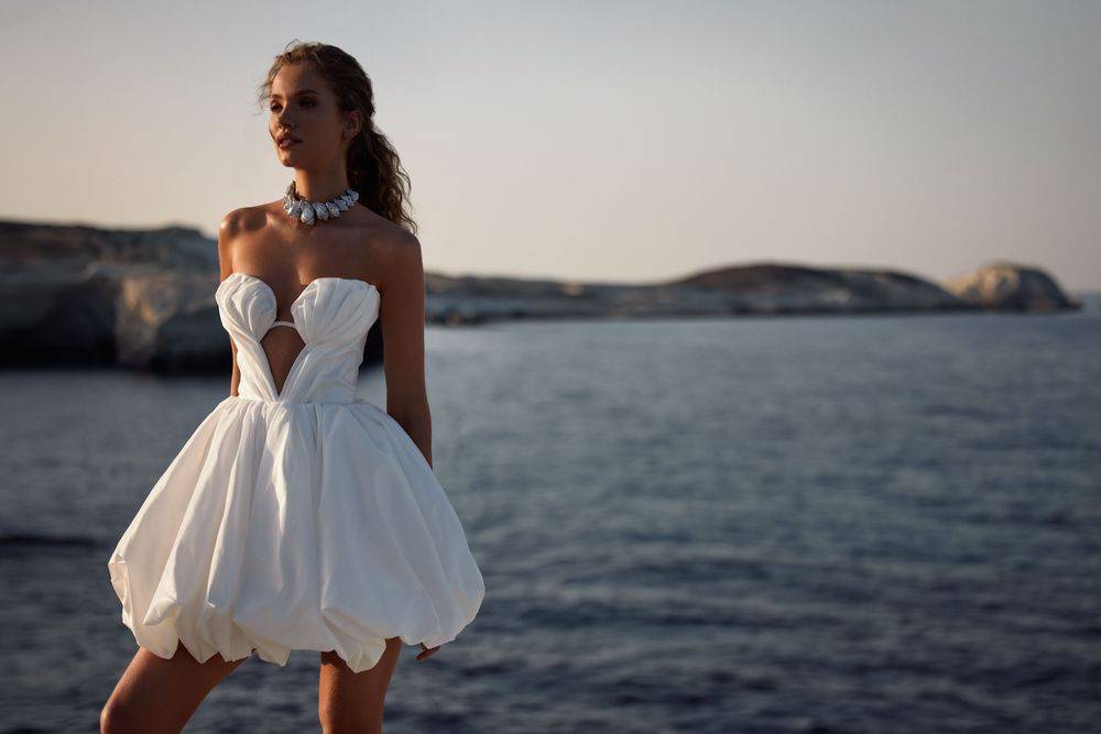 Mini-robe de mariée  SHANTAL MILLA NOVA MARSEILLE