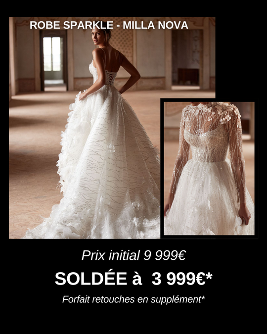 Robes de mariée Milla Nova en soldes chez Soniab