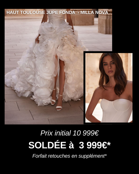 Robes de mariée Milla Nova en soldes chez Soniab