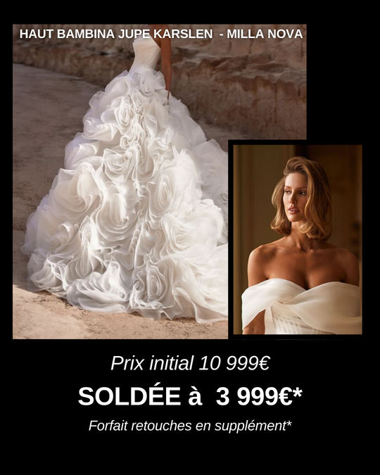 Robes de mariée Milla Nova en soldes chez Soniab