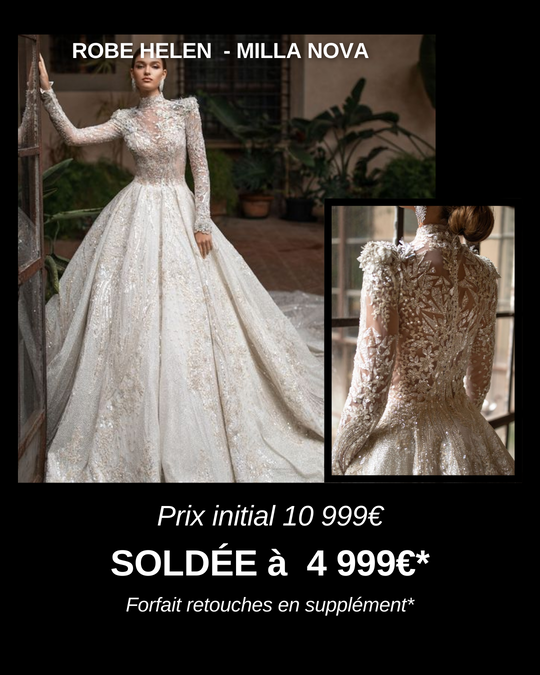 Robes de mariée Milla Nova en soldes chez Soniab
