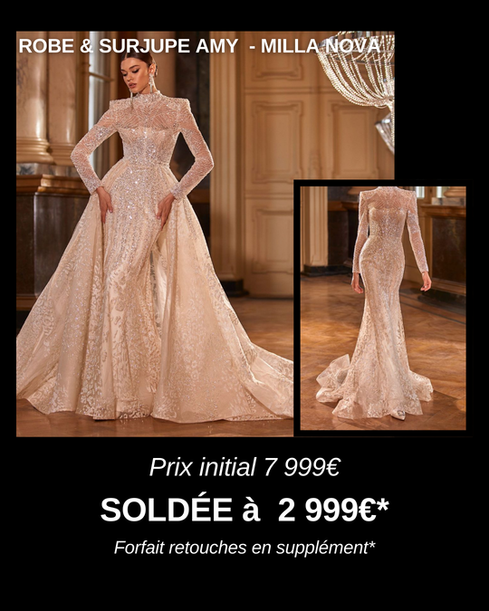 Robes de mariée Milla Nova en soldes chez Soniab