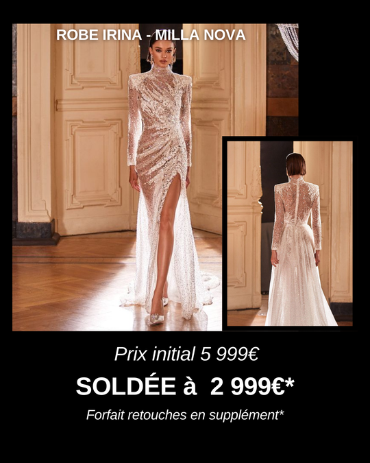 Robes de mariée Milla Nova en soldes chez Soniab
