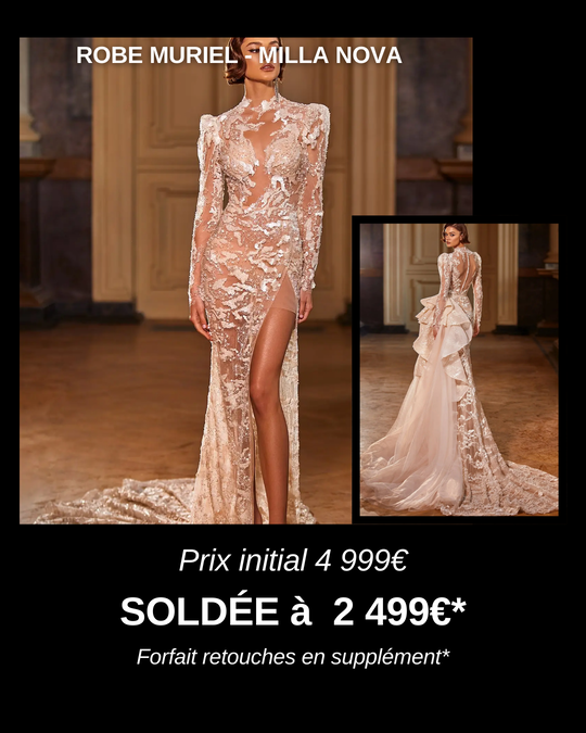 Robes de mariée Milla Nova en soldes chez Soniab