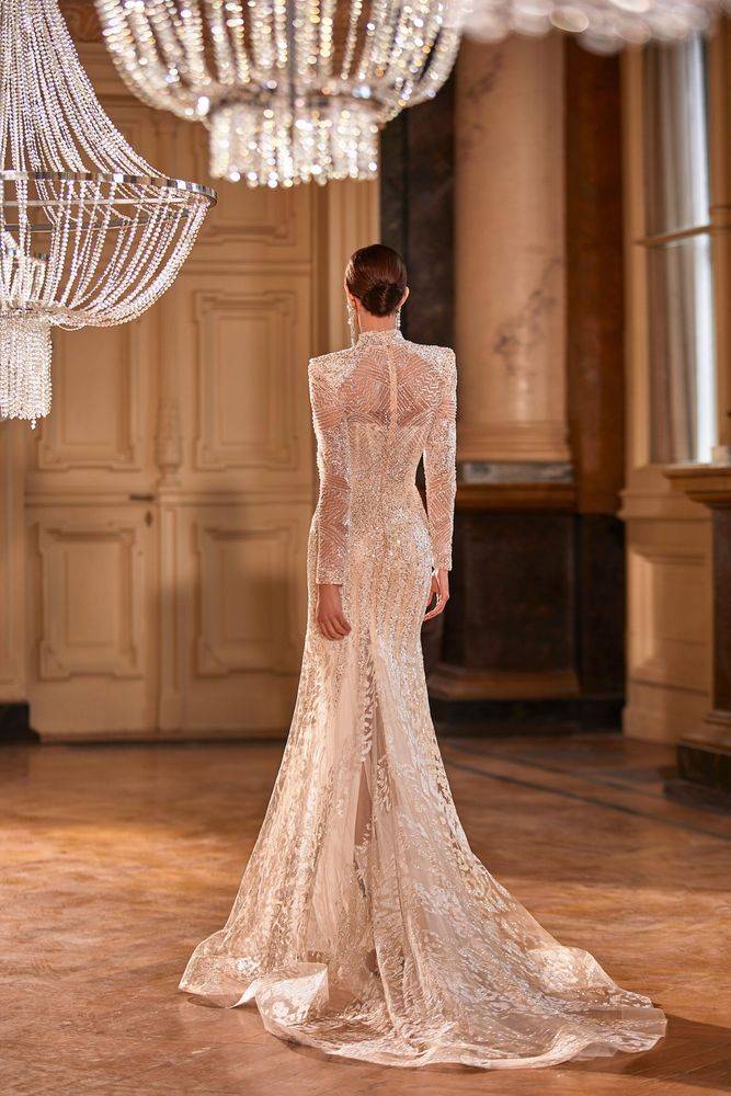 OBE DE MARIÉE MILLA NOVA AMY SIRÈNE FENDUE