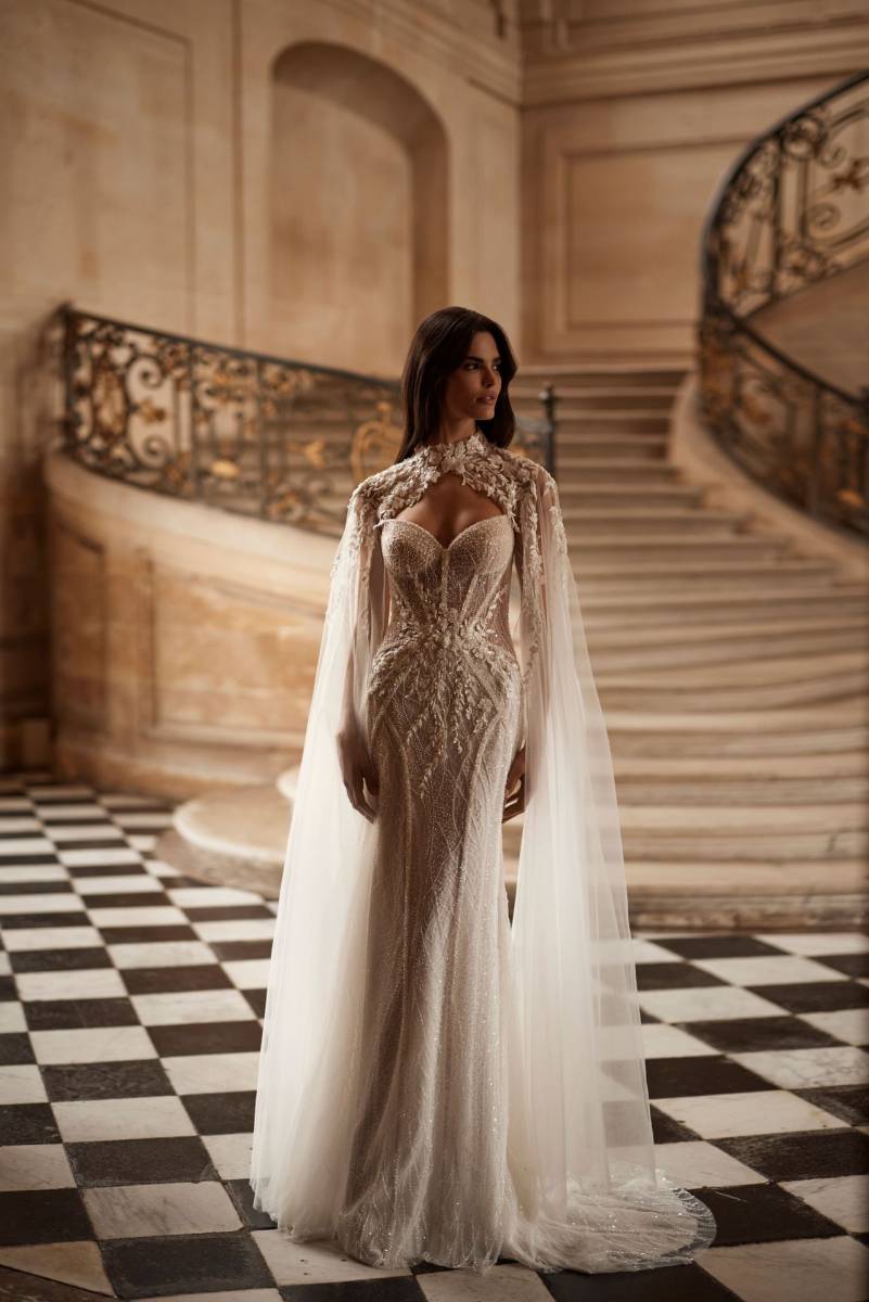 *** ACCESSOIRE DE MARIÉE 2026 CAPE MILLA NOVA  KARA BRODÉ CHEZ SONIAB MARSEILLE