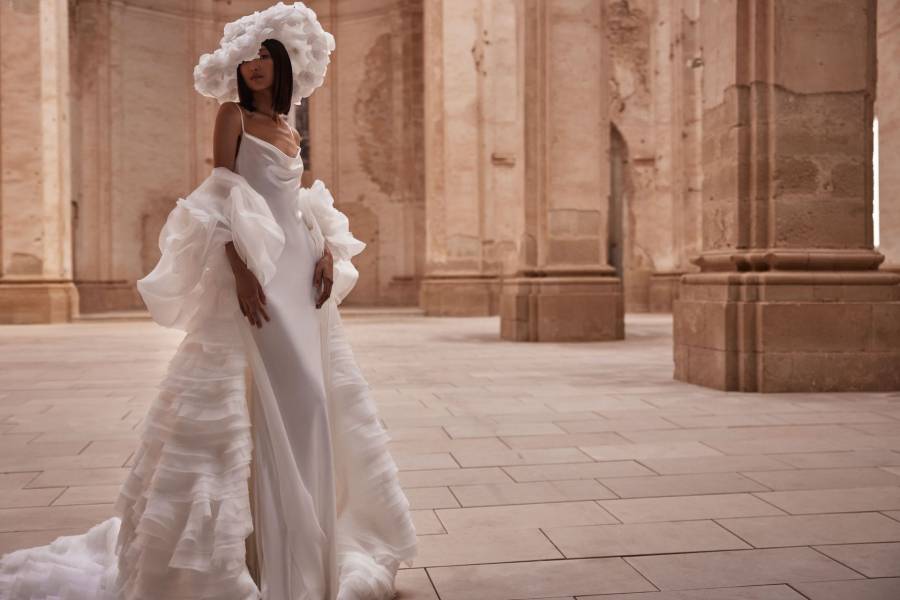 robe mariée Idea Milla Nova minimaliste contemporaine