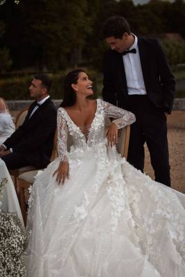 ROBE DE MARIÉE SUMMER CRÉATRICE MILLA NOVA MARSEILLE 